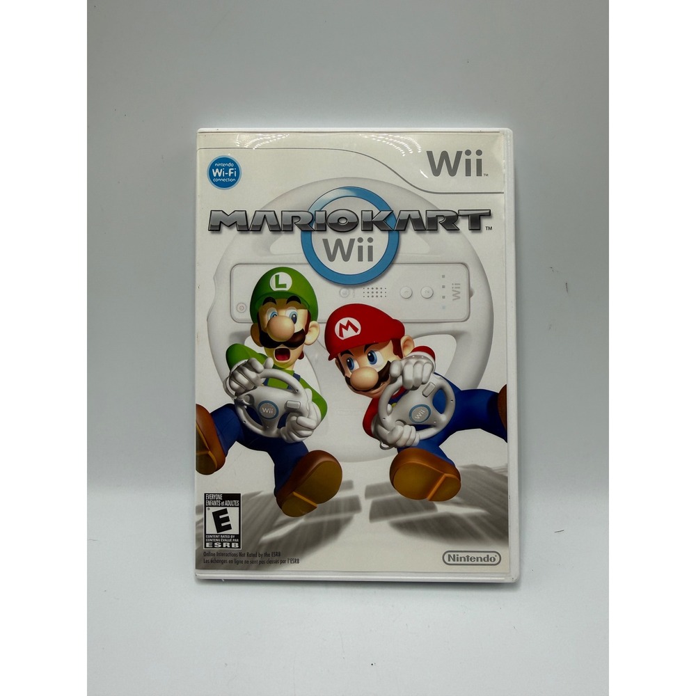 Mario Kart Wii Nintendo Wii Game Complete CIB with Manual RVL-RMCE-USA-1